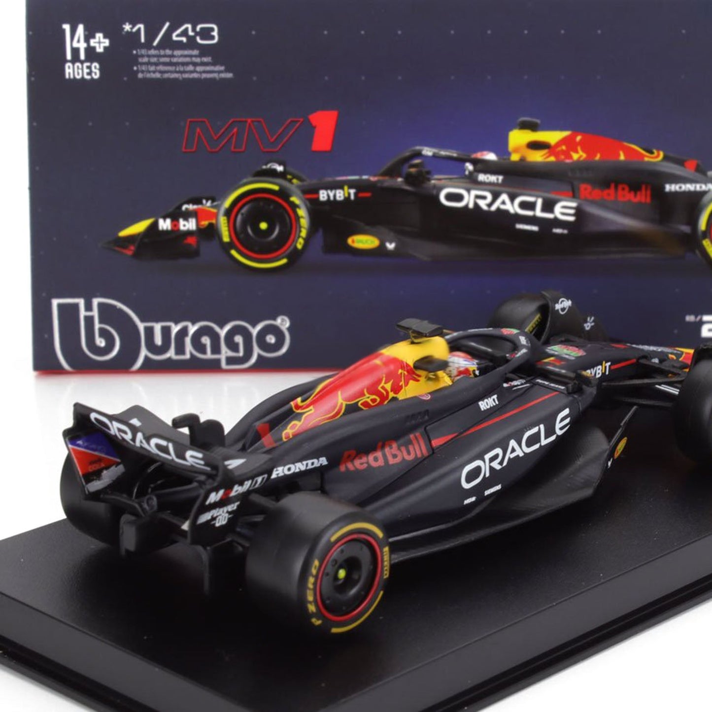 #1 Verstappen RB20 1:43 Car Model
