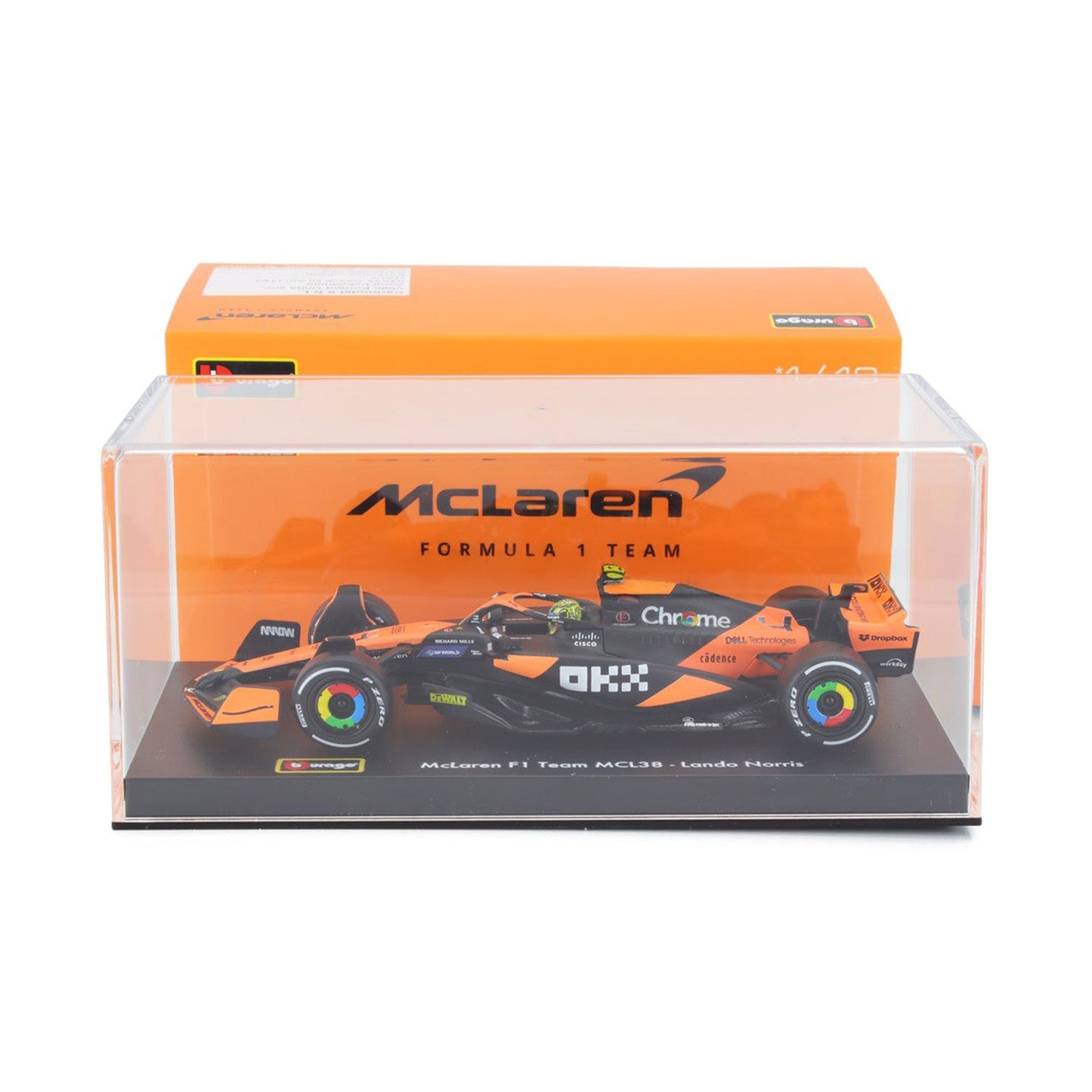 #4 Norris MCL38 Miami GP First F1 Victory 1:43 Car Model