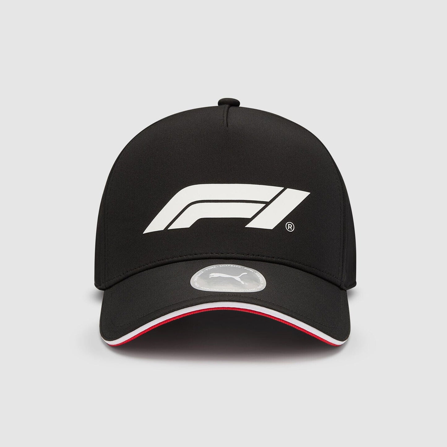 Formula 1 Tech Collection F1 Large Logo Baseball Hat- Black/Red