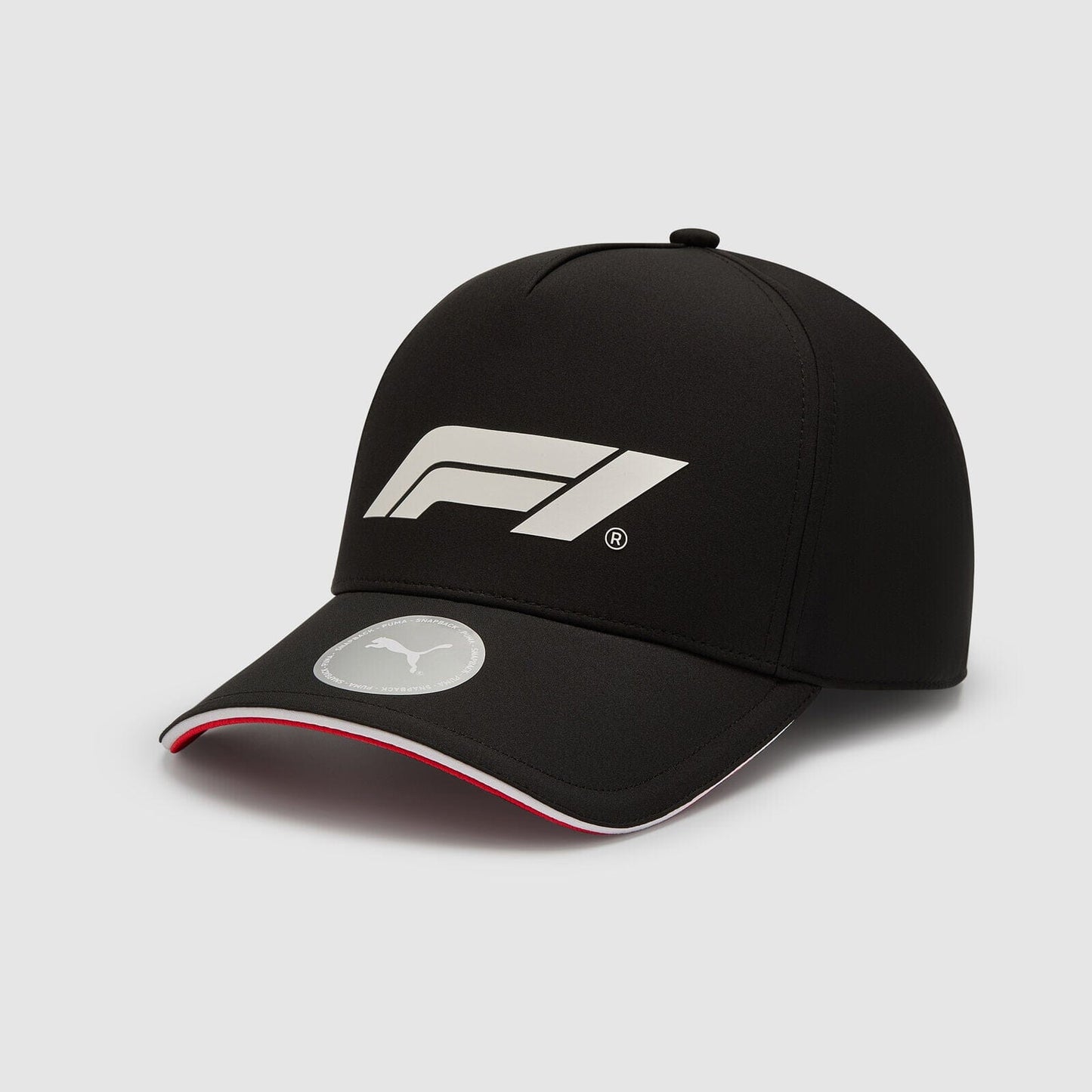 Formula 1 Tech Collection F1 Large Logo Baseball Hat- Black/Red