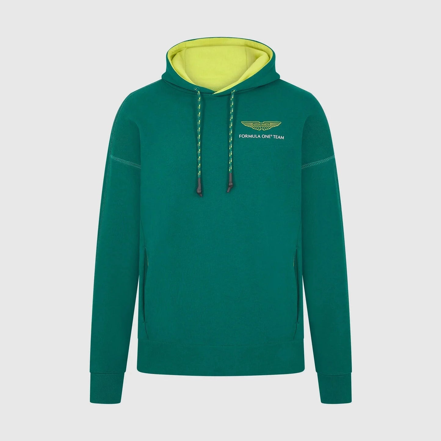 Aston Martin F1 Lifestyle Logo Hoodie - Black/Green