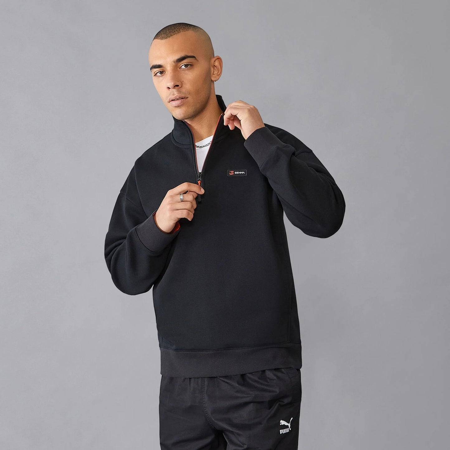Rain Master Oversized 1/4 Zip Sweater