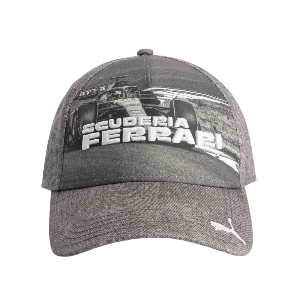 Scuderia Ferrari F1 Puma Graphic Car Hat - Gray