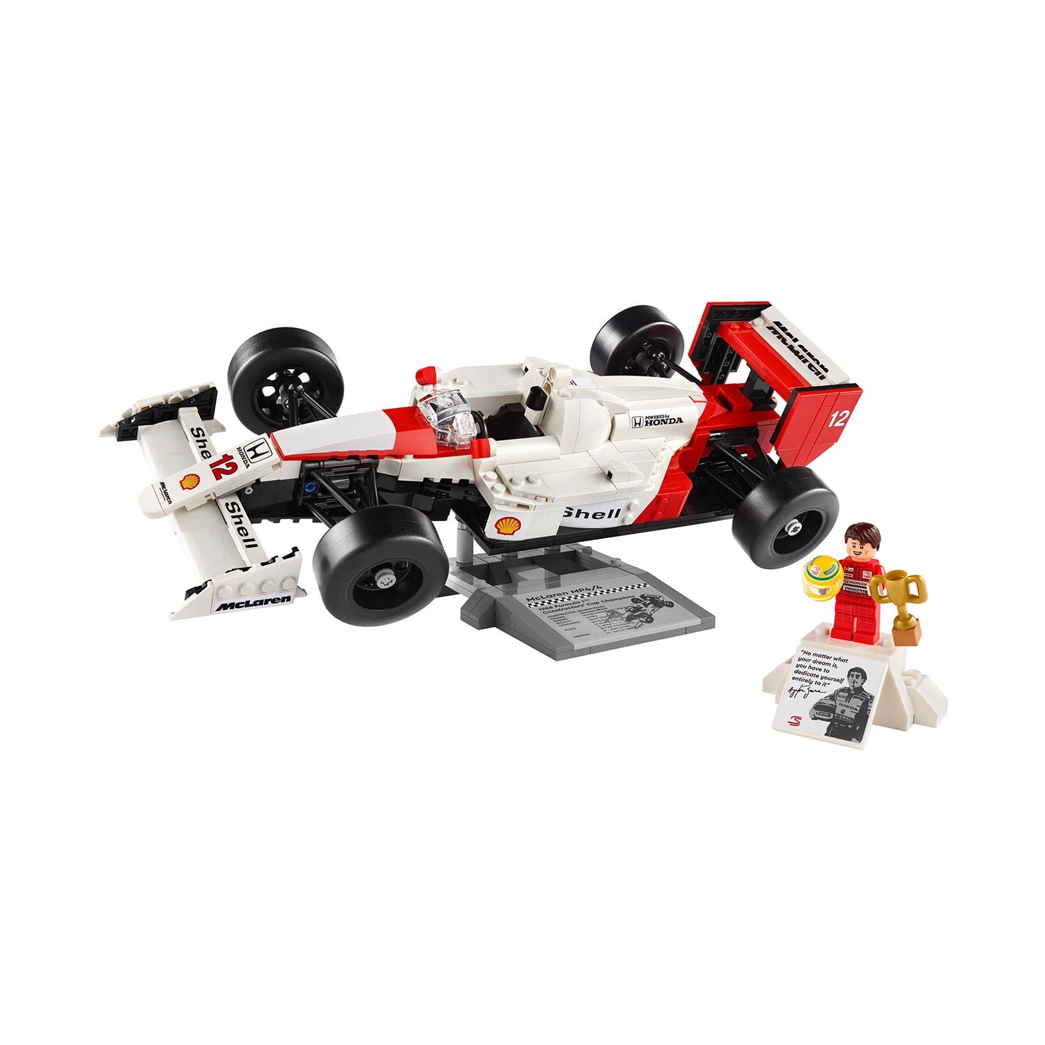 McLaren F1 Ayrton Senna MP4 1:14 Lego Icons Car Model