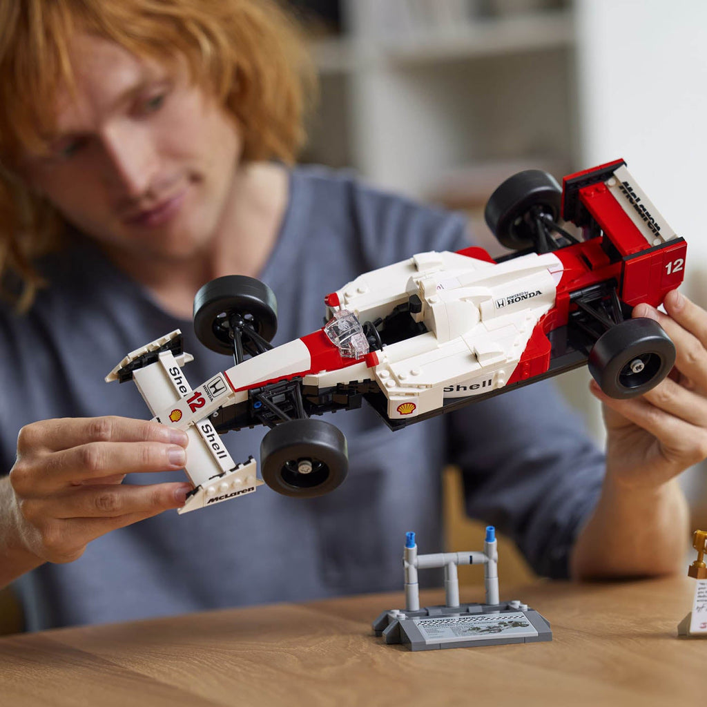 McLaren F1 Ayrton Senna MP4 1:14 Lego Icons Car Model