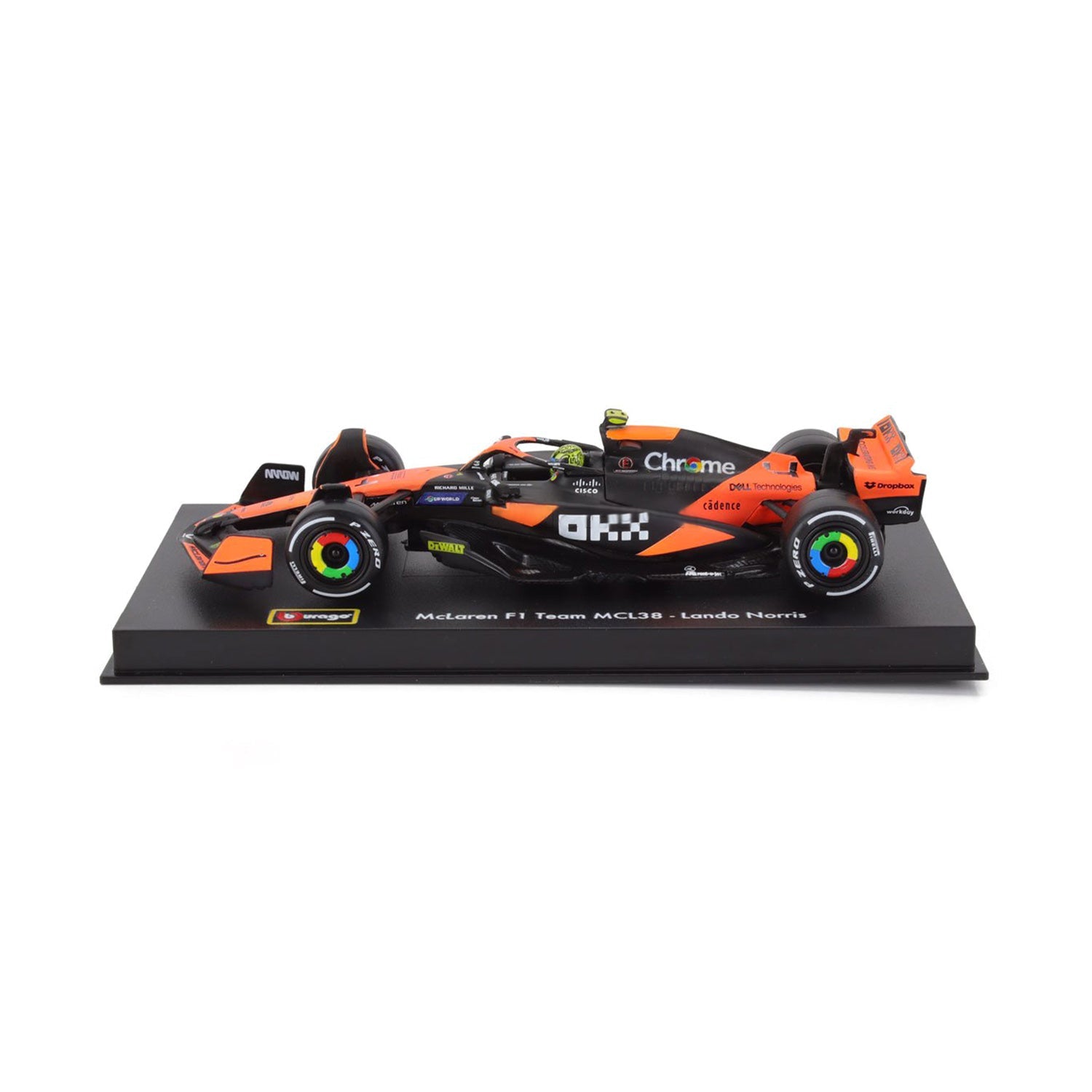 #4 Norris MCL38 Miami GP First F1 Victory 1:43 Car Model