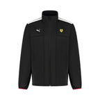 2025 Scuderia Ferrari F1™ Team Logo FW Men's Softshell Jacket - Black / Dark Cherry