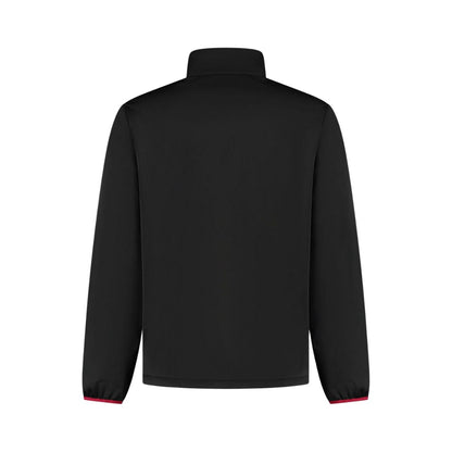 2025 Scuderia Ferrari F1™ Team Logo FW Men's Softshell Jacket - Black / Dark Cherry