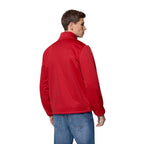 2025 Scuderia Ferrari F1™ Team Logo FW Men's Softshell Jacket - Black / Dark Cherry