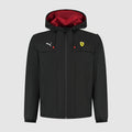 Scuderia Ferrari F1 Men's Rain Jacket -Dark Cherry/Puma Black