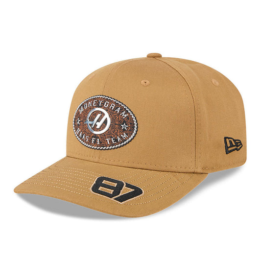 Haas Racing F1  New Era 9Seventy Special Edition Oliver Bearman Austin GP Hat - Brown
