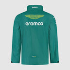 Aston Martin F1 2025 Team Rain Jacket - Green