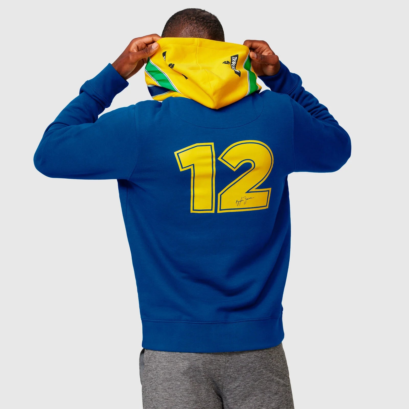 Ayrton Senna Stripe Hoody