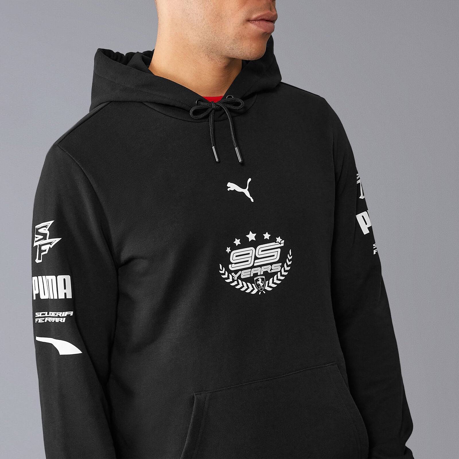 95 Years Hoodie Black