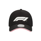 Formula 1 Tech Collection F1 Large Logo Baseball Hat- Black/Red