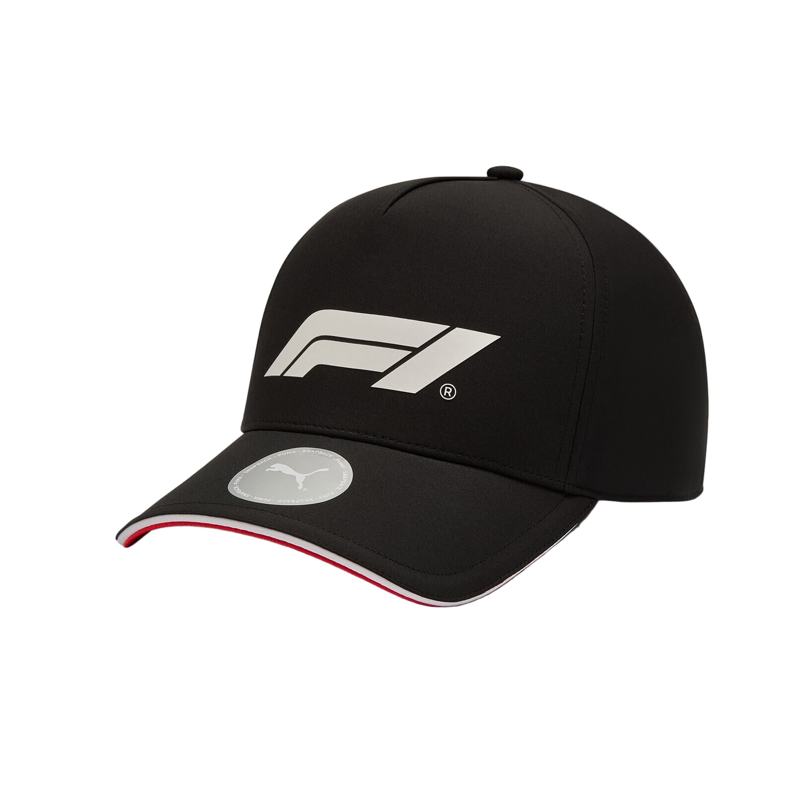 Formula 1 Tech Collection F1 Large Logo Baseball Hat- Black/Red