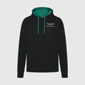 Aston Martin F1 Lifestyle Logo Hoodie - Black/Green