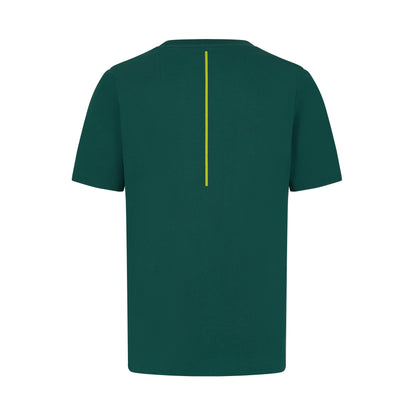 Aston Martin F1 Lifestyle Pocket Logo T-Shirt - Green/Teal