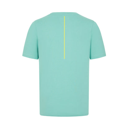 Aston Martin F1 Lifestyle Pocket Logo T-Shirt - Green/Teal