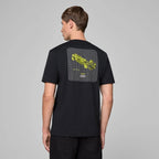 Aston Martin F1 Tech Men's Wireframe Graphic T-Shirt - Black