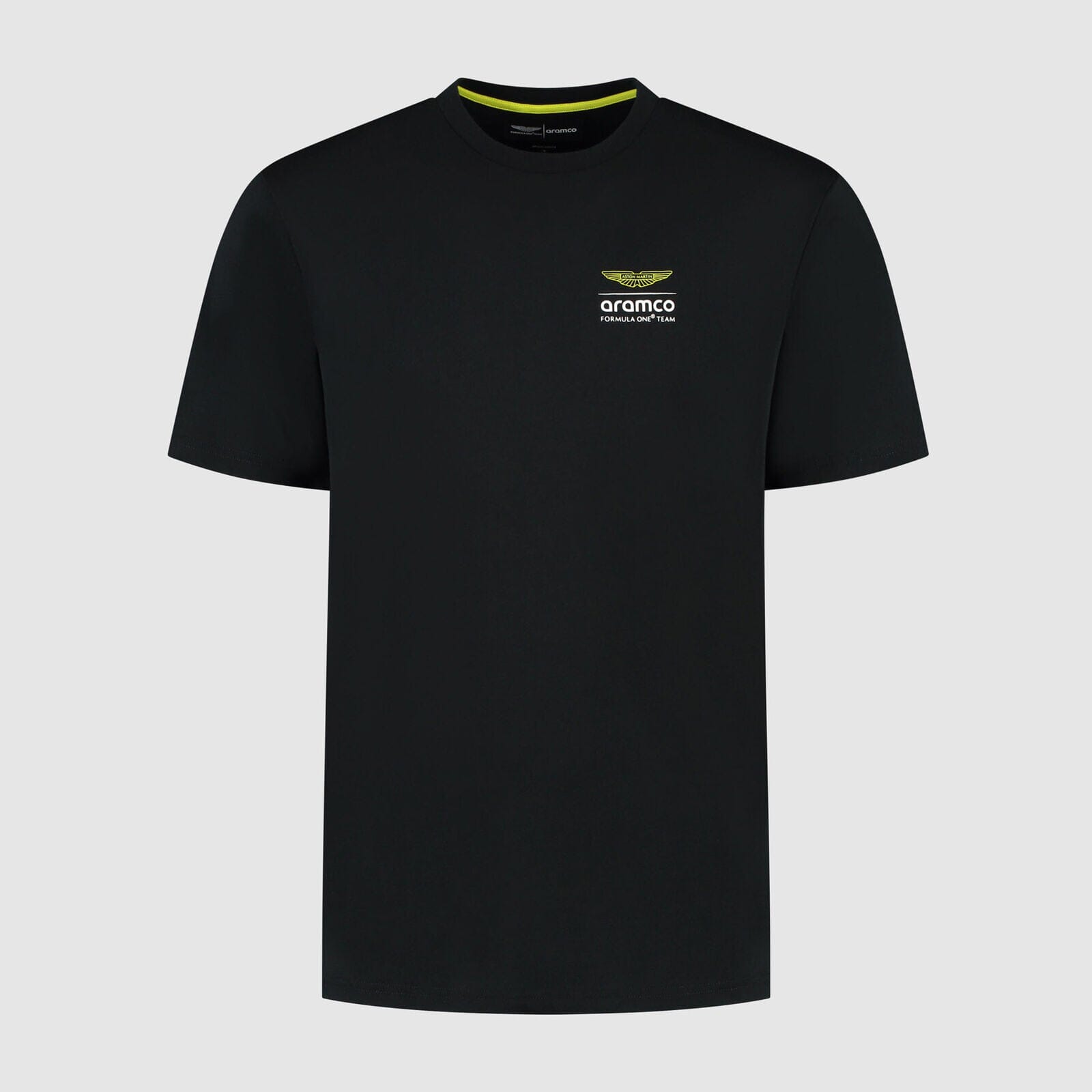 Aston Martin F1 Tech Men's Grid Data Graphic T-Shirt - Black