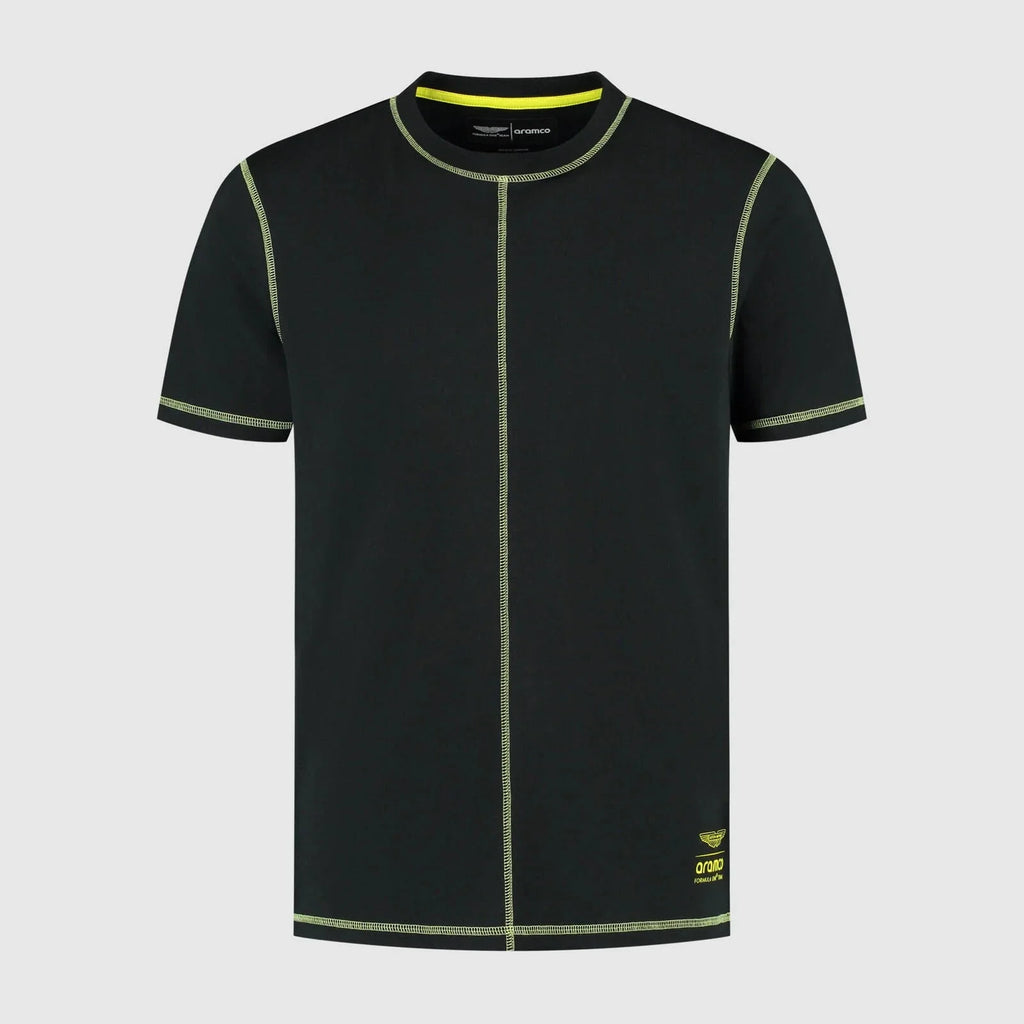 Aston Martin F1 Men's Data Graphic T-Shirt - Black