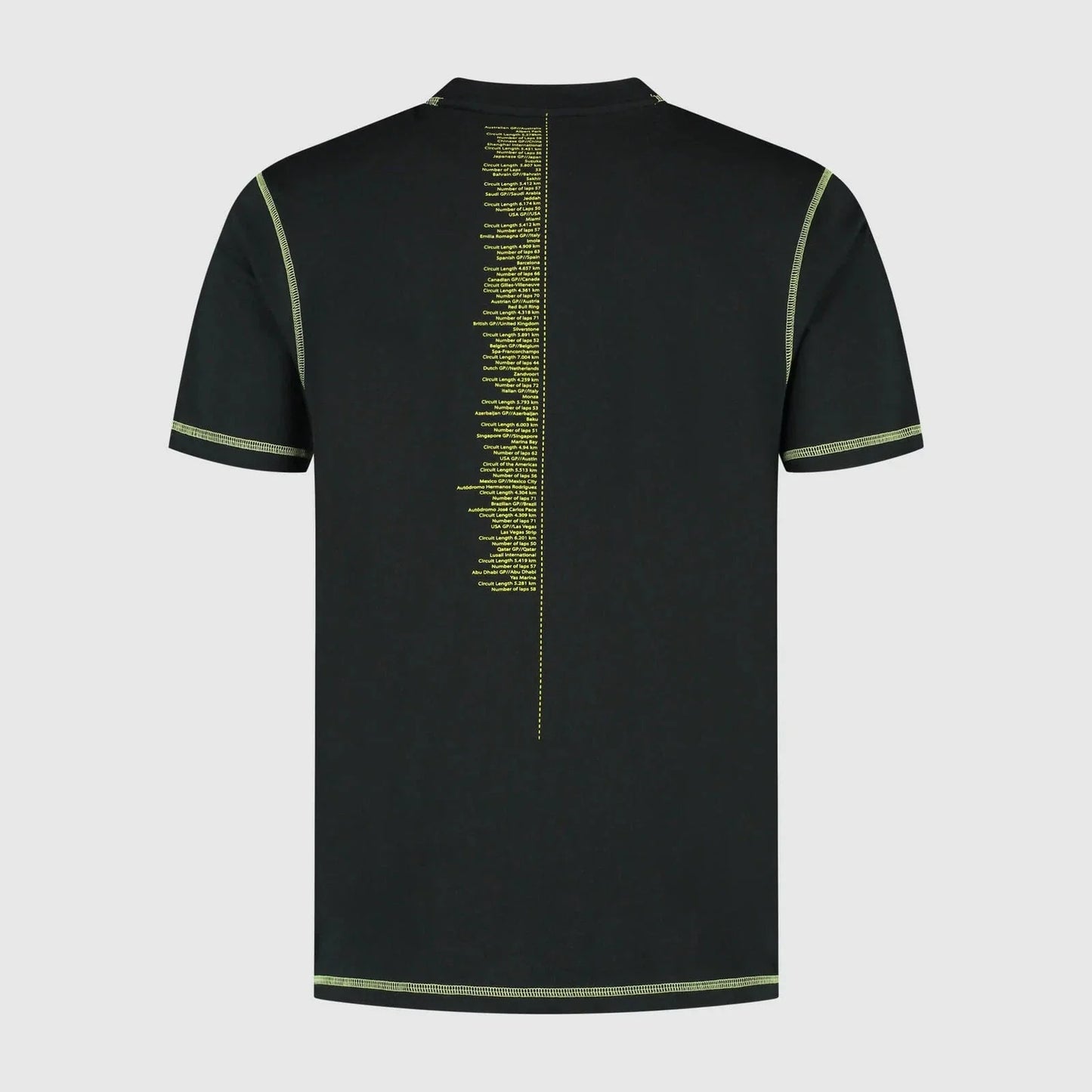 Aston Martin F1 Men's Data Graphic T-Shirt - Black