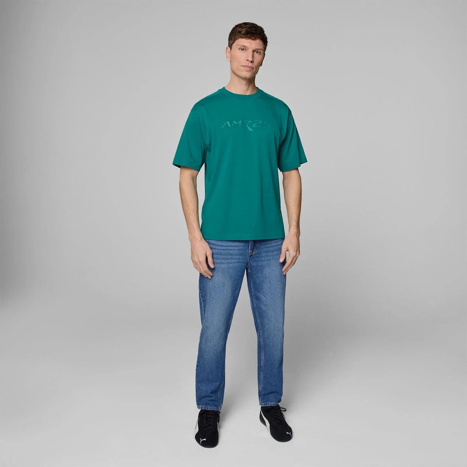 Aston Martin F1 Men's AMR25 T-Shirt - Green