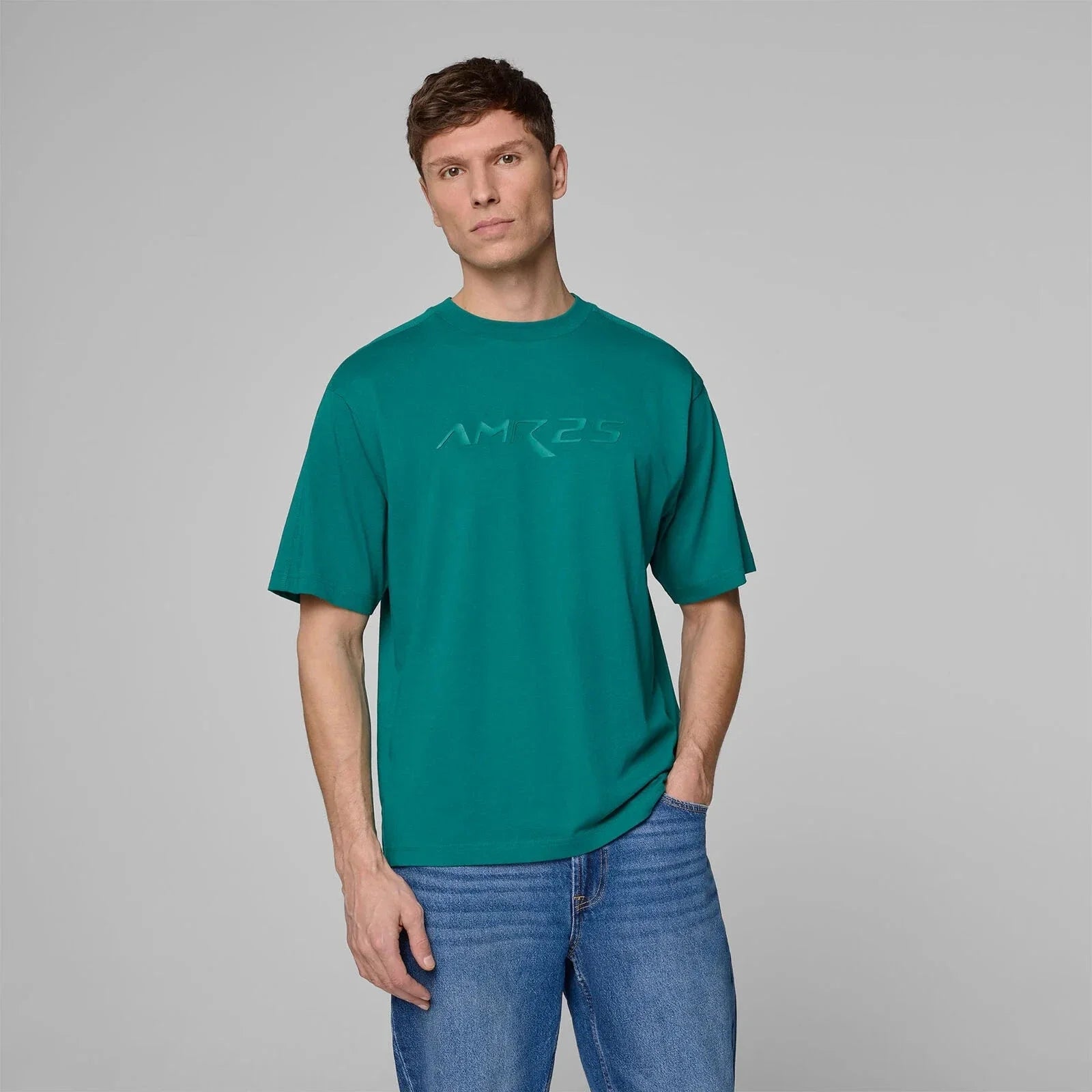 Aston Martin F1 Men's AMR25 T-Shirt - Green