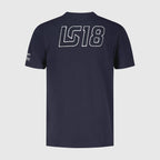 Aston Martin F1 Lance Stroll Lifestyle T-Shirt  - Navy