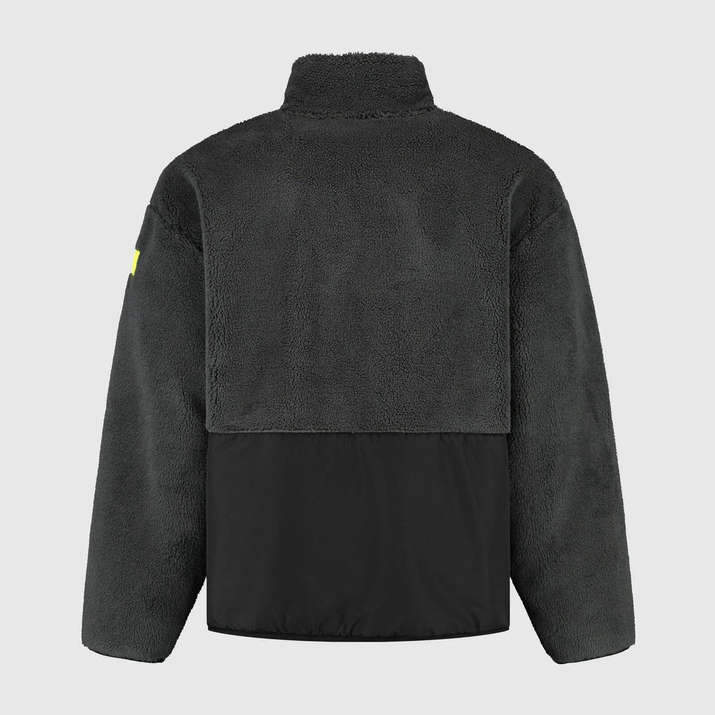 Aston Martin F1 Tech Sherpa Jacket - Black