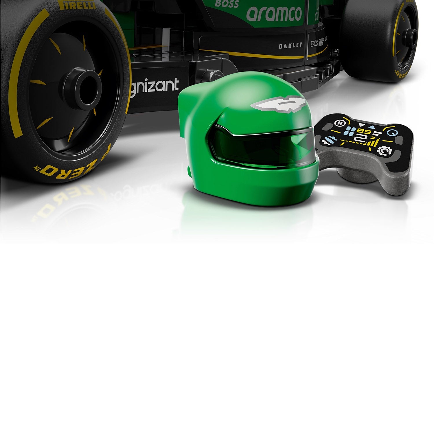 Aston Martin AMR24 2024 1:25 Lego Car Model