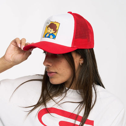 Ayrton Senna F1 Senninha Trucker Hat - Red
