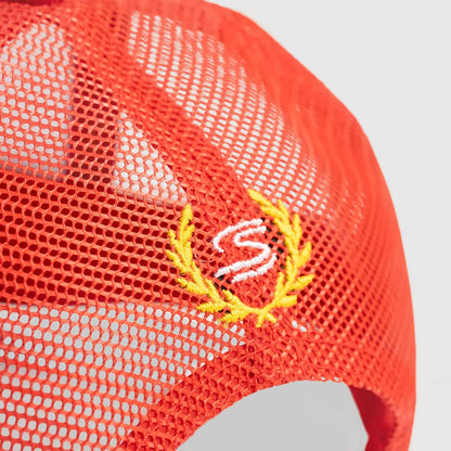 Ayrton Senna F1 Senninha Trucker Hat - Red