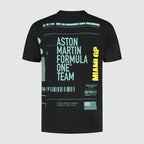 Aston Martin F1 Miami GP T-Shirt - Black