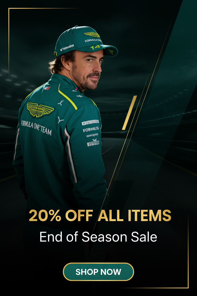 Aston Martin End of Season Banner