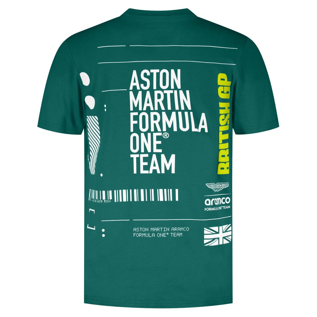 Aston Martin F1 Limited Edition British GP T-Shirt - Green