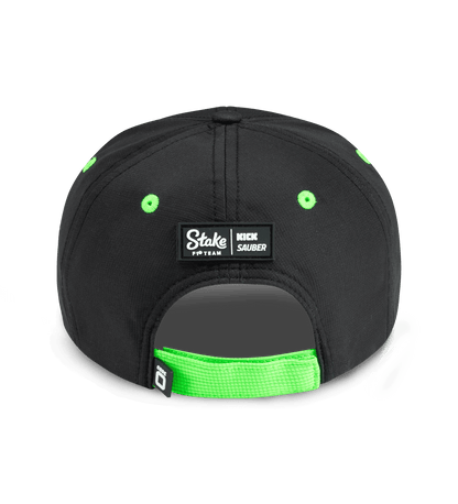 Stake F1 Kick Sauber 2025 Team Baseball Black Hat - Adult/Kids