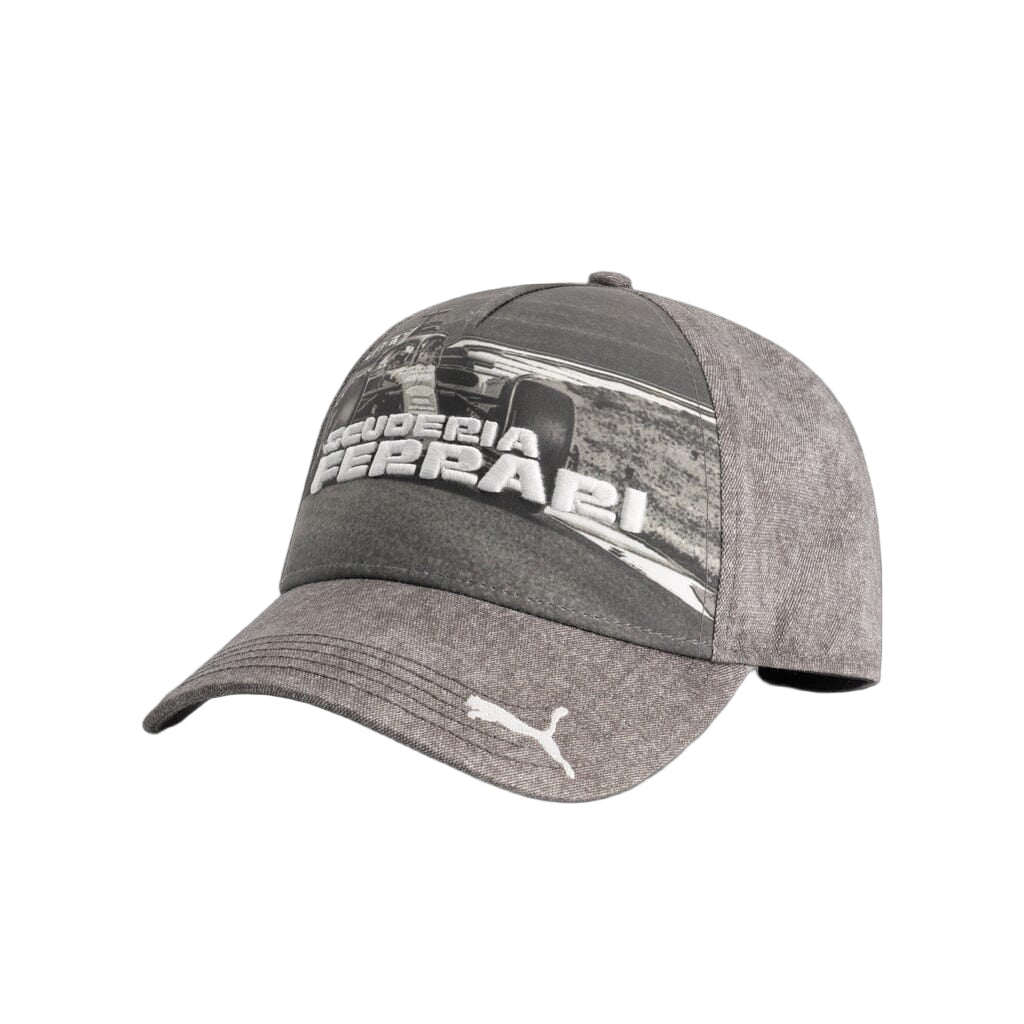 Scuderia Ferrari F1 Puma Graphic Car Hat - Gray