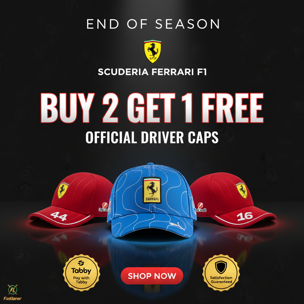 Ferrari End of Season - Three Caps