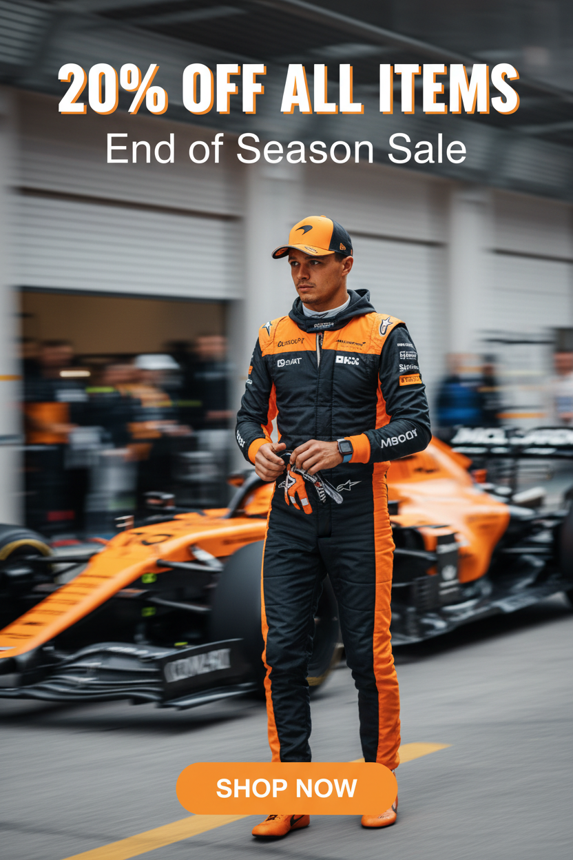McLaren End of Season Banner